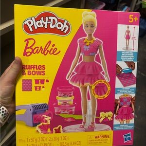 Barbie Ruffles & Bows Doll with Pink Play-Doh